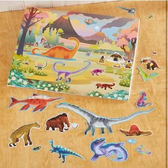 New Melissa & Doug Reusable Sticker Pad - Prehistoric - FSC-Certified Materials - Picture 8 of 12